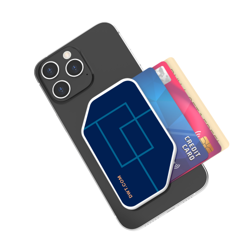 MagSafe Card Holder- Blue