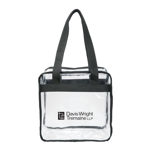Game Day Clear Zippered Tote